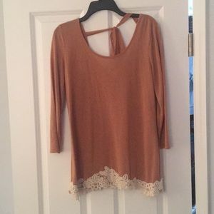 Rust Orange Top